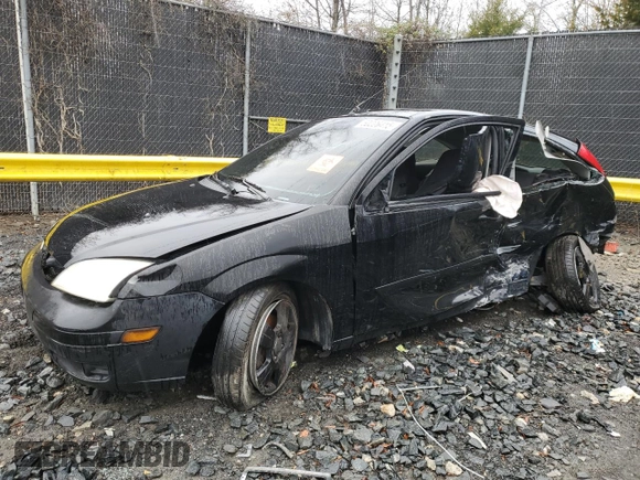 2005 Ford Focus with VIN 3FAHP31N65R146202, listed as a Copart auction lot 50226415 with 184,919 mi miles and Salvage title. Bid and sale history available at DreamBid. Image 1.