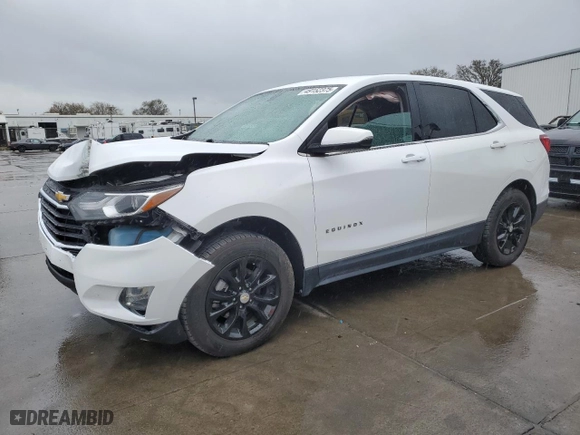 2019 Chevrolet Equinox LT with VIN 2GNAXUEV9K6290882, listed as a Copart auction lot 49152375 with 51,817 mi miles and Salvage Title. Bid and sale history available at carsss.com. Image 1.