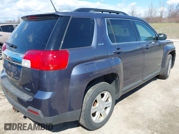 2014 GMC Terrain SLE with VIN 2GKFLWEK4E6360485, listed as a IAAI auction lot 42046449 with 207,338 mi miles. Bid and sale history available at carsss.com. Image 4.