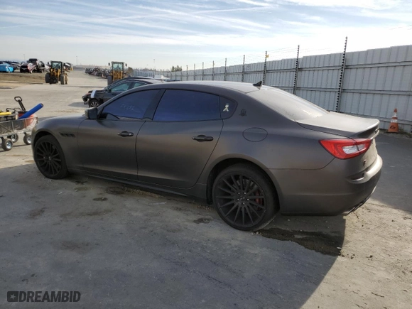 2015 Maserati Quattroporte S Q4 with VIN ZAM56RRA0F1131545, listed as a Copart auction lot 68528632 with 54,253 mi miles. Bid and sale history available at carsss.com. Image 2.