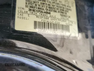 2010 Nissan Versa 1.8 SL with VIN 3N1BC1CP2AL440940, listed as a Copart auction lot 49373115 with 155,142 mi miles and Salvage Title. Bid and sale history available at carsss.com. Image 15.