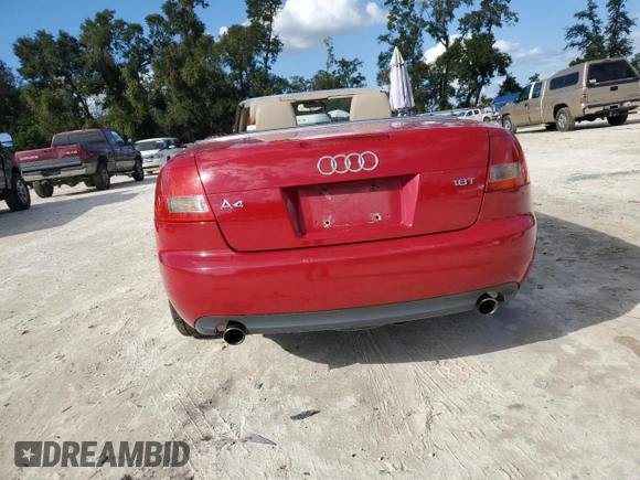 2003 Audi A4 1.8T with VIN WAUAC48H93K017897, listed as a Copart auction lot 75279164 with 177,501 mi miles and Salvage Title. Bid and sale history available at carsss.com. Image 6.
