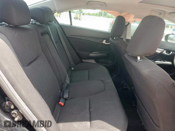 2015 Honda Civic EX z VIN 19XFB2F89FE083375, wystawiony jako Copart lot #59092125 z przebiegiem 95 764 mil mil oraz Szkoda całkowita • Salvage title. Historia ofert i sprzedaży dostępna na DreamBid. Obrazek 10.