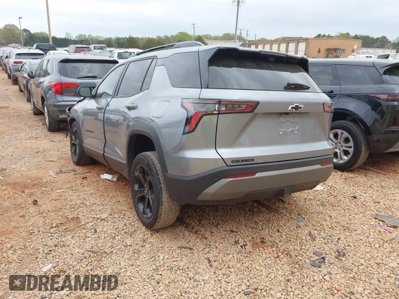 2025 Chevrolet Equinox FWD LT with VIN 3GNAXHEG5SL134200, listed as a IAAI auction lot 41946422 with 6,968 mi miles and . Bid and sale history available at DreamBid. Image 3.