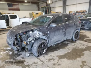 2022 Kia Sportage LX with VIN KNDPMCAC2N7965440, listed as a Copart auction lot 46082405 with 44,592 mi miles and Salvage Title. Bid and sale history available at DreamBid. Image 1.
