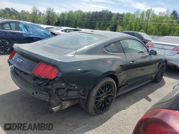 2016 Ford Mustang GT with VIN 1FA6P8CF9G5335846, listed as a Copart auction lot 52853965 with 60,043 mi miles and Salvage title. Bid and sale history available at DreamBid. Image 3.