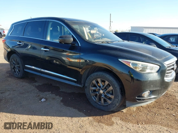 2013 Infiniti JX35 с VIN 5N1AL0MM4DC321743, выставлен на аукционе IAAI как лот 41852202 с пробегом 175 269 миль миль и . История ставок и продаж доступна на DreamBid. Изображение 1.