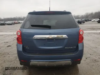 2011 Chevrolet Equinox LTZ with VIN 2CNFLGEC6B6451761, listed as a Copart auction lot 47014225 with 122,911 mi miles and Salvage Title. Bid and sale history available at carsss.com. Image 6.