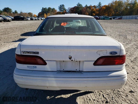 1995 Ford Taurus GL with VIN 1FALP52U6SG103526, listed as a Copart auction lot 77614004 with 58,551 mi miles and Clean Title. Bid and sale history available at carsss.com. Image 6.