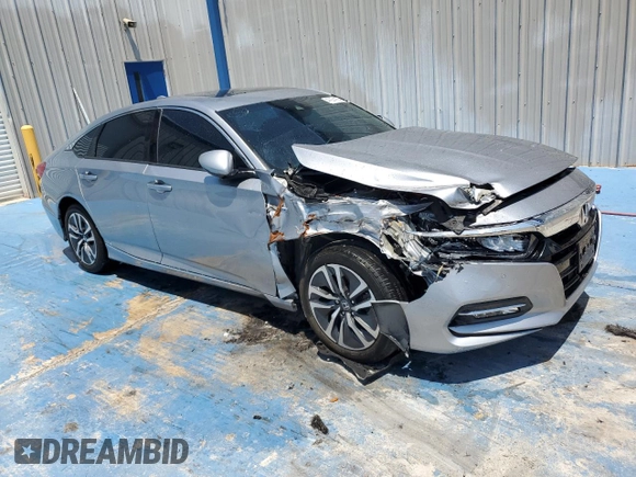 2020 Honda Accord Touring with VIN 1HGCV3F91LA006220, listed as a Copart auction lot 47974155 with 96,999 mi miles and Salvage title. Bid and sale history available at DreamBid. Image 4.