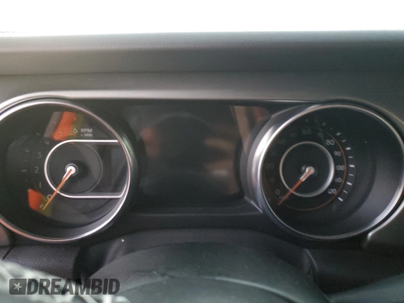 2023 Jeep Gladiator Overland with VIN 1C6JJTFM6PL547321, listed as a Copart auction lot 73760644 with Not provided miles and Salvage title. Bid and sale history available at DreamBid. Image 9.