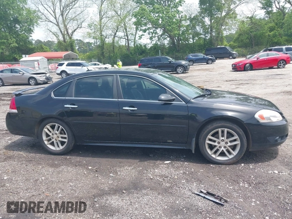 2014 Chevrolet Impala LTZ with VIN 2G1WC5E39E1103505, listed as a IAAI auction lot 42107207 with 216,544 mi miles and . Bid and sale history available at DreamBid. Image 13.