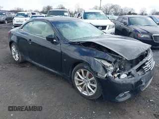 2014 Infiniti Q60 with VIN JN1CV6FE6EM902384, listed as a IAAI auction lot 41278145 with 106,025 mi miles and . Bid and sale history available at DreamBid. Image 1.