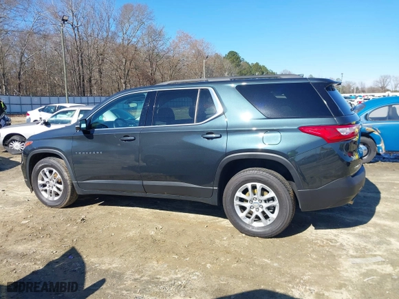 2020 Chevrolet Traverse LT Leather with VIN 1GNEVHKW0LJ230683, listed as a IAAI auction lot 41578045 with 112,847 mi miles. Bid and sale history available at carsss.com. Image 14.