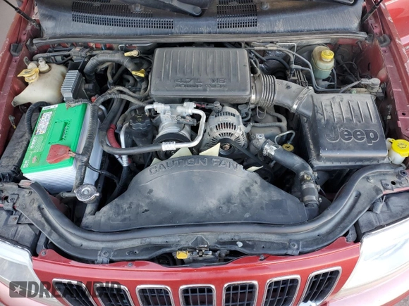 2002 Jeep Grand Cherokee Limited с VIN 1J4GW58N22C126821, выставлен на аукционе Copart как лот 46304015 с пробегом 157 932 миль миль и Списание • Salvage title. История ставок и продаж доступна на DreamBid. Изображение 12.