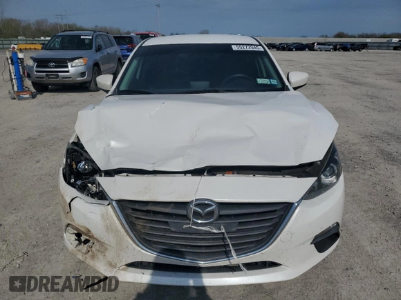 2015 Mazda 3 i Sport with VIN 3MZBM1U70FM173594, listed as a Copart auction lot 55272945 with 105,359 mi miles and Non Repairable. Bid and sale history available at DreamBid. Image 5.