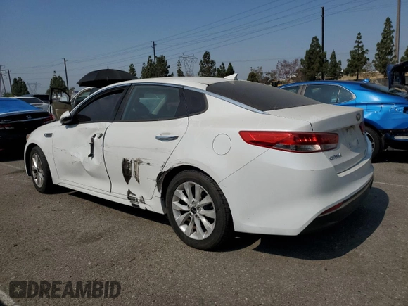 2016 Kia Optima EX with VIN 5XXGU4L32GG086761, listed as a Copart auction lot 64317125 with 145,967 mi miles and Salvage title. Bid and sale history available at DreamBid. Image 2.