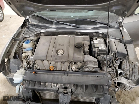2012 Volkswagen Passat S w/Appearance with VIN 1VWAP7A37CC080611, listed as a Copart auction lot 87850135 with 137,686 mi miles and Salvage Title. Bid and sale history available at carsss.com. Image 11.