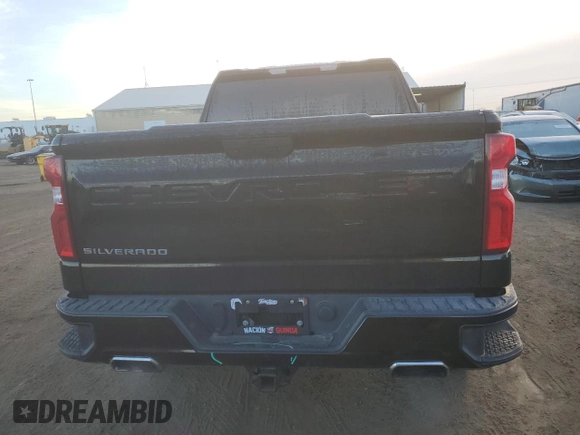 2019 Chevrolet Silverado 1500 Custom Trail Boss with VIN 3GCPYCEF3KG283045, listed as a Copart auction lot 83906664 with 60,393 mi miles and Salvage Title. Bid and sale history available at carsss.com. Image 6.