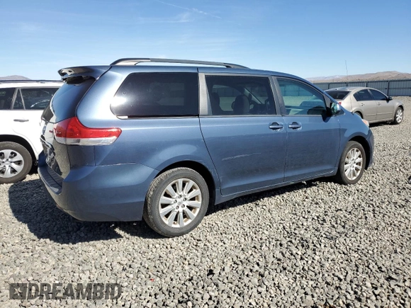 2014 Toyota Sienna LE with VIN 5TDJK3DC7ES081393, listed as a Copart auction lot 46713665 with 184,986 mi miles and Clean Title. Bid and sale history available at DreamBid. Image 3.
