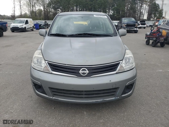 2010 Nissan Versa 1.8 S with VIN 3N1BC1CP1AL355782, listed as a Copart auction lot 49836505 with 176,806 mi miles and Salvage Title. Bid and sale history available at carsss.com. Image 5.