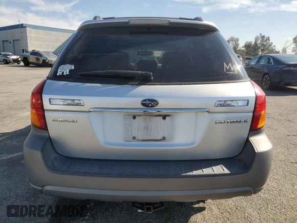 2006 Subaru Legacy Outback Limited with VIN 4S4BP62C167348576, listed as a Copart auction lot 50183095 with 141,671 mi miles and Salvage title. Bid and sale history available at DreamBid. Image 6.