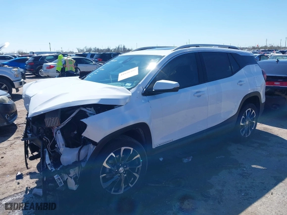 2024 GMC Terrain SLT with VIN 3GKALVEG6RL325318, listed as a IAAI auction lot 41626408 with 9,007 mi miles. Bid and sale history available at carsss.com. Image 16.