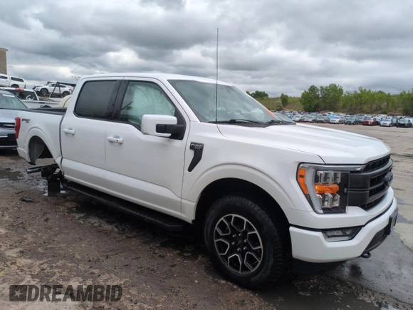 2021 Ford F-150 XL z VIN 1FTFW1E58MFA95655, wystawiony jako Copart lot #58968295 z przebiegiem 55 203 mil mil oraz Szkoda całkowita • Salvage title. Historia ofert i sprzedaży dostępna na DreamBid. Obrazek 4.