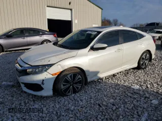 2016 Honda Civic Sedan EX-L with VIN 19XFC1F78GE042767, listed as a Copart auction lot 87294434 with 202,581 mi miles and Salvage Title. Bid and sale history available at carsss.com. Image 1.
