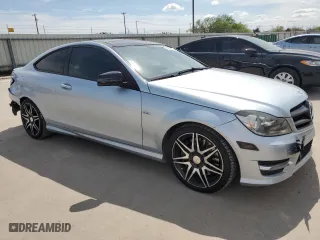 2013 Mercedes-Benz C-Class C 250 with VIN WDDGJ4HB9DG030562, listed as a Copart auction lot 50614545 with 144,955 mi miles and Salvage Title. Bid and sale history available at carsss.com. Image 4.
