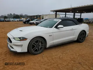 2018 Ford Mustang GT Premium with VIN 1FATP8FF3J5132845, listed as a Copart auction lot 43739325 with 99,603 mi miles and Salvage title. Bid and sale history available at DreamBid. Image 1.