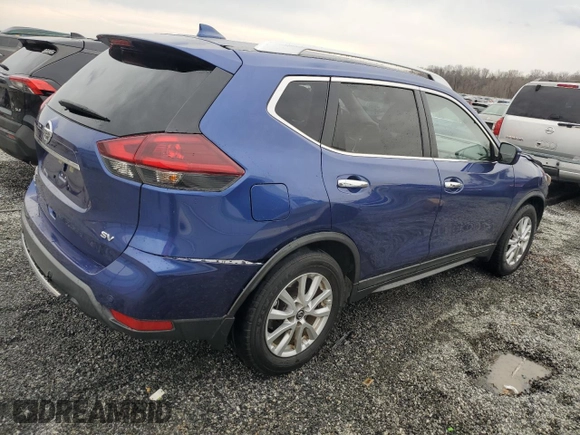 2020 Nissan Rogue SV with VIN KNMAT2MT0LP523946, listed as a Copart auction lot 47184445 with 41,940 mi miles and Salvage Title. Bid and sale history available at carsss.com. Image 3.