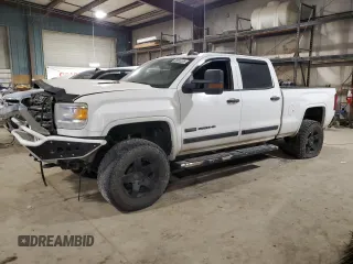 2015 GMC Sierra 2500HD SLT z VIN 1GT12ZE88FF598796, wystawiony jako Copart lot #88083535 z przebiegiem Nie podano mil oraz Szkoda całkowita • Salvage title. Historia ofert i sprzedaży dostępna na DreamBid. Obrazek 1.