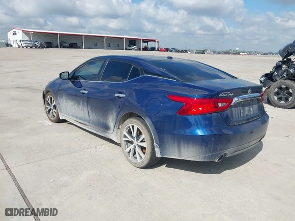 2018 Nissan Maxima SL with VIN 1N4AA6AP7JC400160, listed as a IAAI auction lot 40836018 with 91,809 mi miles. Bid and sale history available at carsss.com. Image 3.