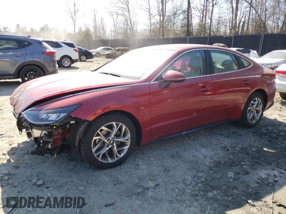 2023 Hyundai Sonata SEL with VIN KMHL64JA8PA285170, listed as a Copart auction lot 48791475 with 17,028 mi miles and Salvage Title. Bid and sale history available at DreamBid. Image 1.