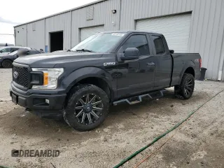 2019 Ford F-150 XL z VIN 1FTEX1EP8KKC07966, wystawiony jako Copart lot #50133105 z przebiegiem 66 660 mil mil oraz Szkoda całkowita • Salvage title. Historia ofert i sprzedaży dostępna na DreamBid. Obrazek 1.