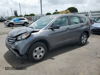 2013 Honda CR-V LX with VIN 3CZRM3H36DG710110, listed as a Copart auction lot 62598825 with 105,801 mi miles and Salvage title. Bid and sale history available at DreamBid. Image 1.