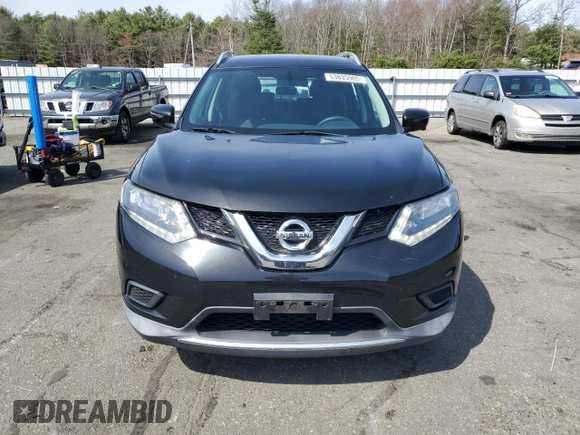 2016 Nissan Rogue SV with VIN KNMAT2MV4GP673100, listed as a Copart auction lot 53835905 with 109,158 mi miles and Salvage Title. Bid and sale history available at carsss.com. Image 5.