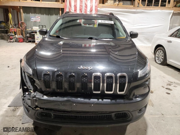 2015 Jeep Cherokee Sport with VIN 1C4PJLAB0FW782576, listed as a Copart auction lot 41971945 with 148,520 mi miles and Salvage Title. Bid and sale history available at carsss.com. Image 5.