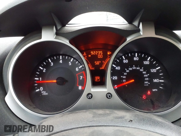 2015 Nissan Juke S with VIN JN8AF5MVXFT561176, listed as a IAAI auction lot 41797063 with 92,235 mi miles and . Bid and sale history available at carsss.com. Image 7.