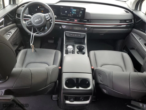 2025 Kia Carnival Hybrid SX Prestige with VIN KNDNE5KA1S6030120, listed as a Copart auction lot 50686895 with 1,455 mi miles and Salvage Title. Bid and sale history available at carsss.com. Image 8.