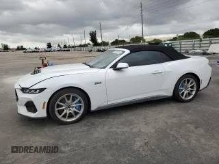 2024 Ford Mustang GT Premium with VIN 1FAGP8FF2R5113703, listed as a Copart auction lot 81685624 with 2,539 mi miles and Salvage title. Bid and sale history available at DreamBid. Image 1.