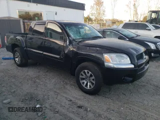 2008 Mitsubishi Raider LS z VIN 1Z7HC28K88S609126, wystawiony jako Copart lot #78622114 z przebiegiem 179 550 mil mil oraz Szkoda całkowita • Salvage title. Historia ofert i sprzedaży dostępna na DreamBid. Obrazek 4.