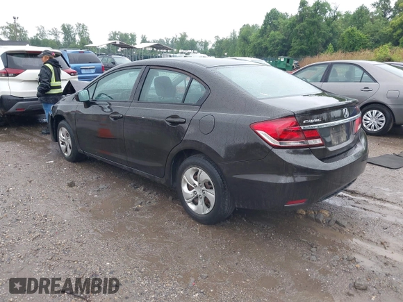 2014 Honda Civic LX z VIN 2HGFB2F5XEH538843, wystawiony jako IAAI lot #42232234 z przebiegiem 165 938 mil mil oraz . Historia ofert i sprzedaży dostępna na DreamBid. Obrazek 3.