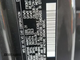 2018 Volvo XC90 Momentum z VIN YV4A22PK5J1197046, wystawiony jako Copart lot #57102435 z przebiegiem 71 987 mil mil oraz Szkoda całkowita • Salvage title. Historia ofert i sprzedaży dostępna na DreamBid. Obrazek 13.