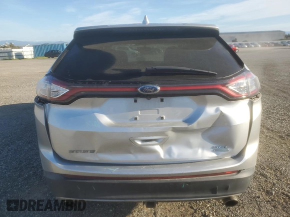 2015 Ford Edge SEL with VIN 2FMTK3J93FBB28189, listed as a Copart auction lot 50500275 with 162,861 mi miles and Salvage Title. Bid and sale history available at carsss.com. Image 6.