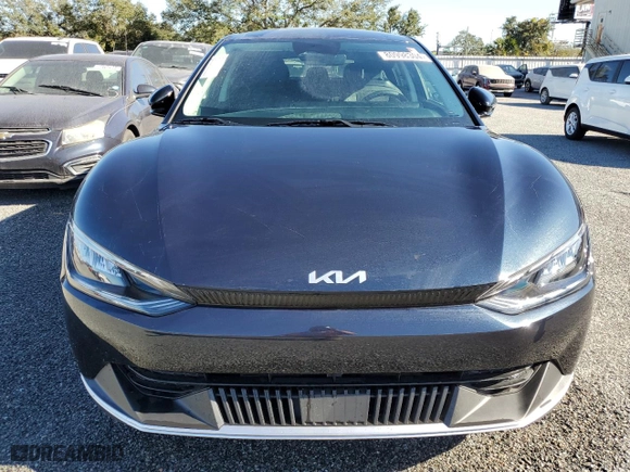 2024 Kia EV6 Wind with VIN KNDC3DLC0R5187998, listed as a Copart auction lot 80998304 with 22 mi miles and Salvage Title. Bid and sale history available at carsss.com. Image 5.