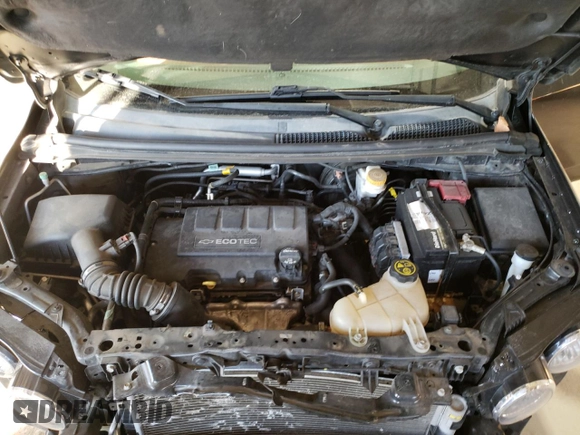 2016 Chevrolet Sonic LT with VIN 1G1JC6SB1G4164737, listed as a Copart auction lot 47288665 with 80,535 mi miles and Salvage Title. Bid and sale history available at carsss.com. Image 11.