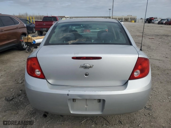2010 Chevrolet Cobalt LT w/1LT with VIN 1G1AD5F56A7165447, listed as a Copart auction lot 49685255 with 174,624 mi miles and Salvage Title. Bid and sale history available at carsss.com. Image 6.