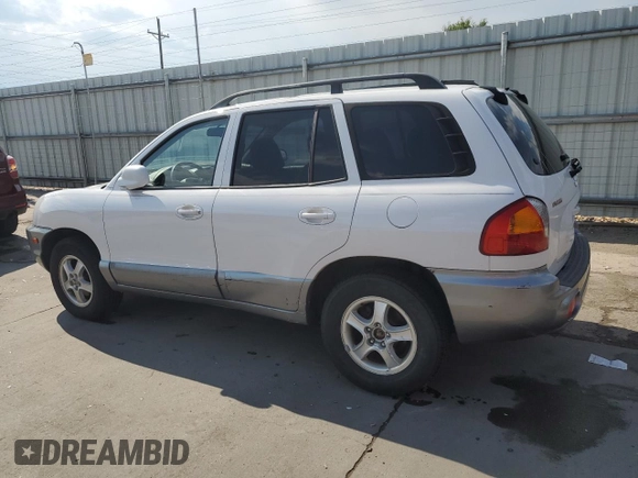 2004 Hyundai Santa Fe GLS with VIN KM8SC73E54U813053, listed as a Copart auction lot 70923004 with 143,490 mi miles and Salvage Title. Bid and sale history available at carsss.com. Image 2.